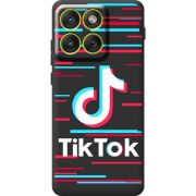 Чорний чохол BoxFace Moto Edge 70 Tik Tok