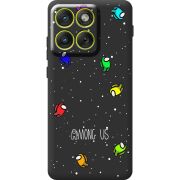 Чорний чохол BoxFace Moto Edge 70 Among Us Invisible