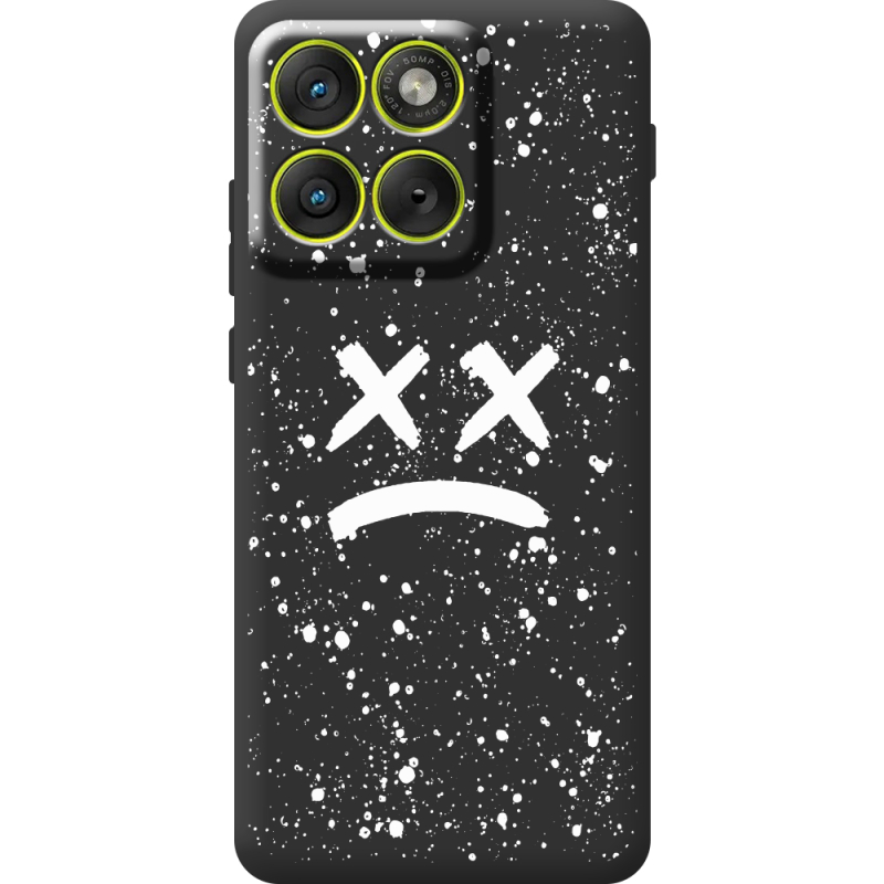 Чорний чохол BoxFace Moto Edge 70 Sad Way