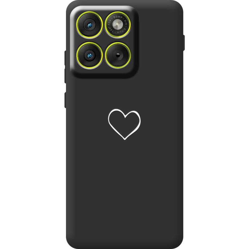 Чорний чохол BoxFace Moto Edge 70 My Heart