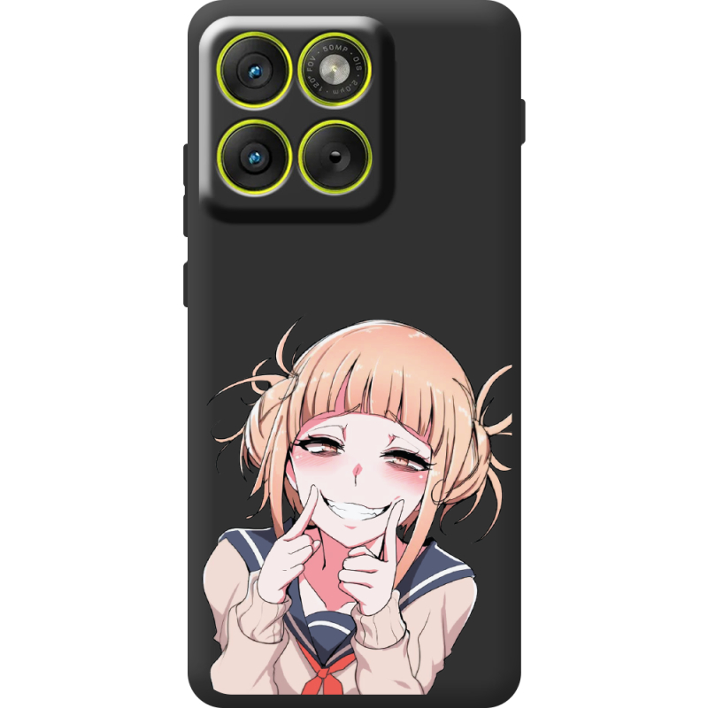 Чорний чохол BoxFace Moto Edge 70 Himiko Toga Smile
