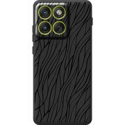 Чорний чохол BoxFace Moto Edge 70 