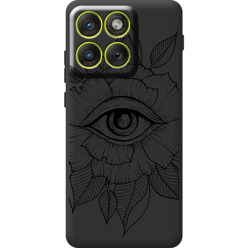 Чорний чохол BoxFace Moto Edge 70 Eye