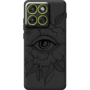 Чорний чохол BoxFace Moto Edge 70 Eye