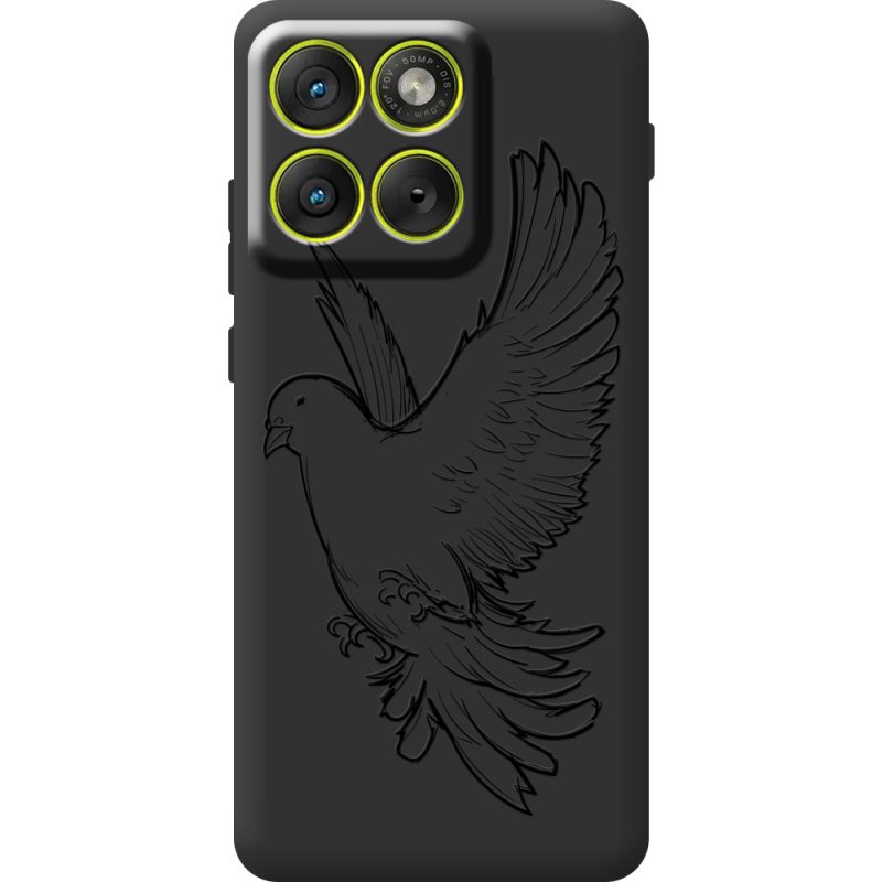 Чорний чохол BoxFace Moto Edge 70 Dove