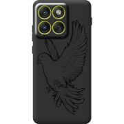 Чорний чохол BoxFace Moto Edge 70 Dove