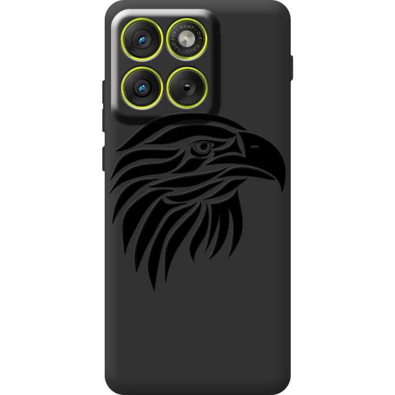 Чорний чохол BoxFace Moto Edge 70 Eagle