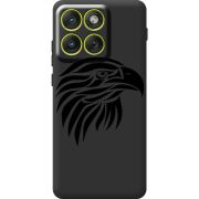 Чорний чохол BoxFace Moto Edge 70 Eagle