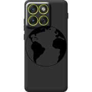 Чорний чохол BoxFace Moto Edge 70 Earth