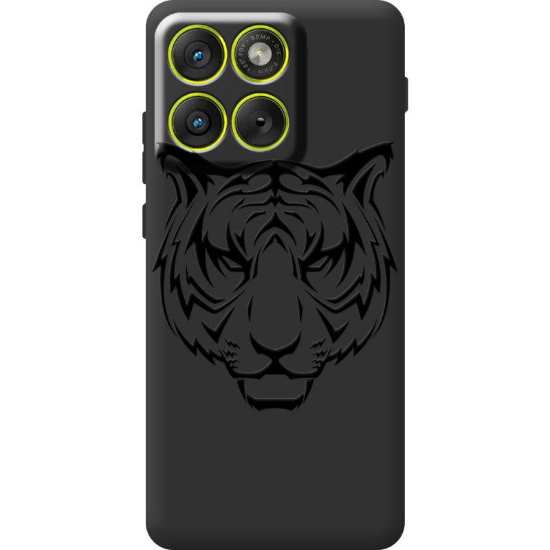 Чорний чохол BoxFace Moto Edge 70 Tiger