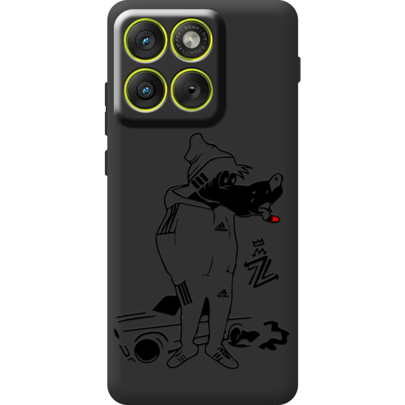 Чорний чохол BoxFace Moto Edge 70 