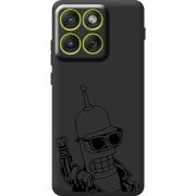 Чорний чохол BoxFace Moto Edge 70 