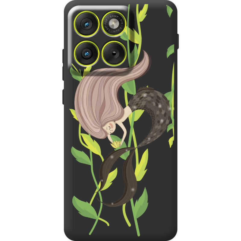 Прозорий чохол BoxFace Moto Edge 70 Cute Mermaid