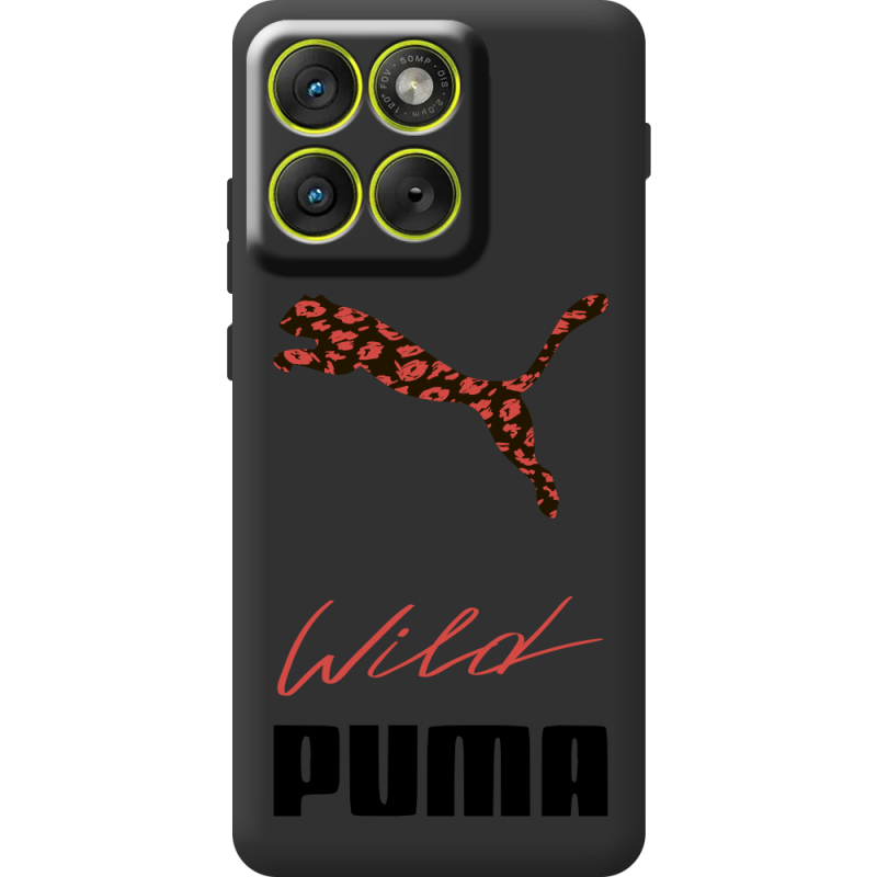 Прозорий чохол BoxFace Moto Edge 70 Wild Cat