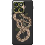 Прозорий чохол BoxFace Moto Edge 70 Glamor Snake