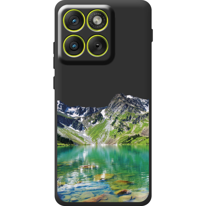 Прозорий чохол BoxFace Moto Edge 70 Green Mountain