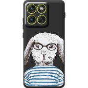 Прозорий чохол BoxFace Moto Edge 70 MR. Rabbit