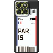 Прозорий чохол BoxFace Moto Edge 70 Ticket Paris