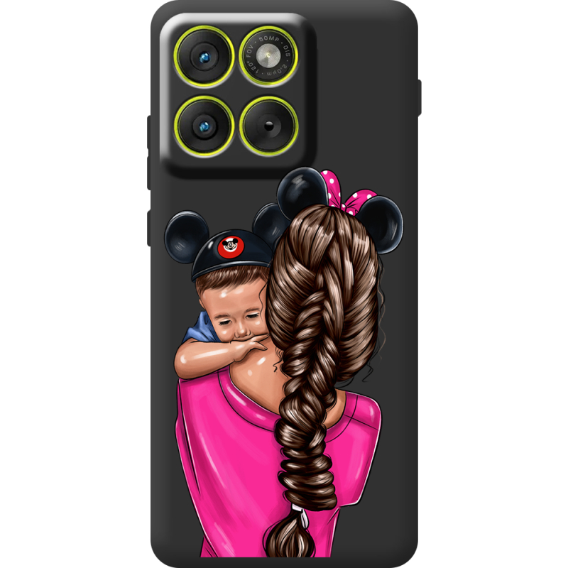 Прозорий чохол BoxFace Moto Edge 70 Mouse Mommy