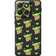 Прозорий чохол BoxFace Moto Edge 70 Pattern Baby Yoda