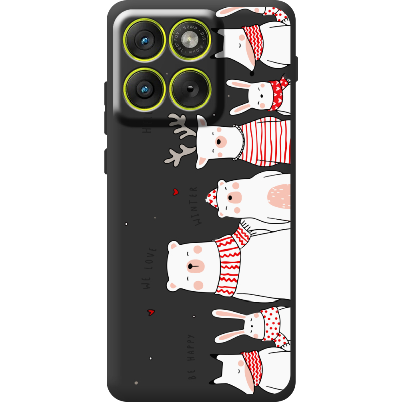 Прозорий чохол BoxFace Moto Edge 70 The Friendly Beasts