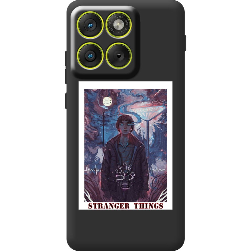 Прозорий чохол BoxFace Moto Edge 70 Stranger Things