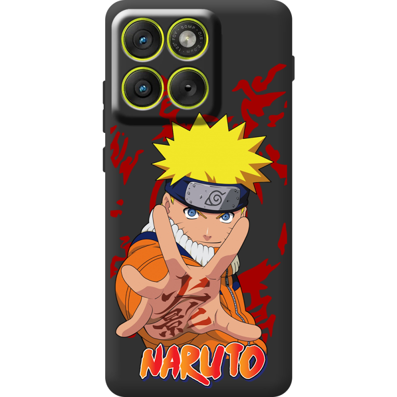 Прозорий чохол BoxFace Moto Edge 70 Naruto