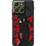 Прозорий чохол BoxFace Moto Edge 70 Учиха Итачи