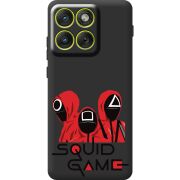 Прозорий чохол BoxFace Moto Edge 70 siquid game люди в красном