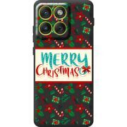 Прозорий чохол BoxFace Moto Edge 70 Vintage Christmas Pattern