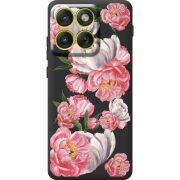 Прозорий чохол BoxFace Moto Edge 70 Peony Watercolor Style
