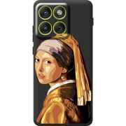 Прозорий чохол BoxFace Moto Edge 70 Девушка с жемчужной серёжкой