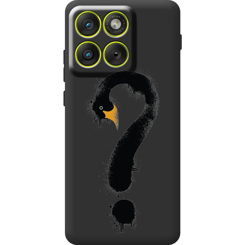 Прозорий чохол BoxFace Moto Edge 70 Swan question