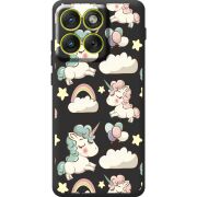 Прозорий чохол BoxFace Moto Edge 70 Unicorns