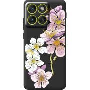Прозорий чохол BoxFace Moto Edge 70 Cherry Blossom