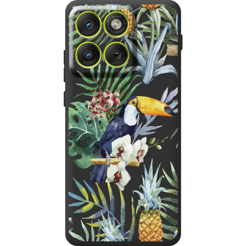 Прозорий чохол BoxFace Moto Edge 70 Tucan