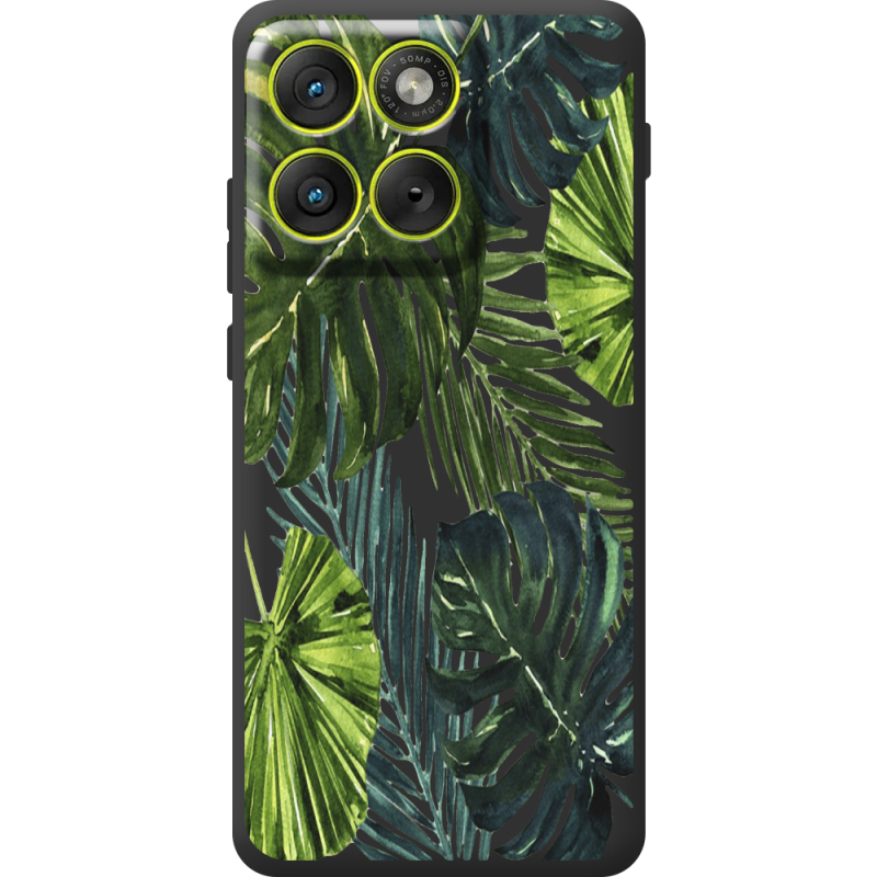 Прозорий чохол BoxFace Moto Edge 70 Palm Tree