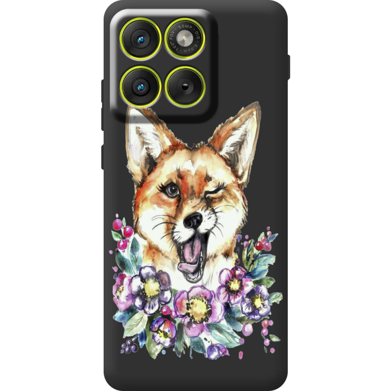 Прозорий чохол BoxFace Moto Edge 70 Winking Fox