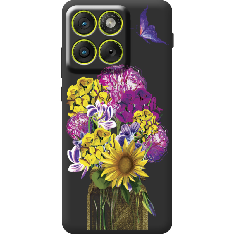 Прозорий чохол BoxFace Moto Edge 70 My Bouquet