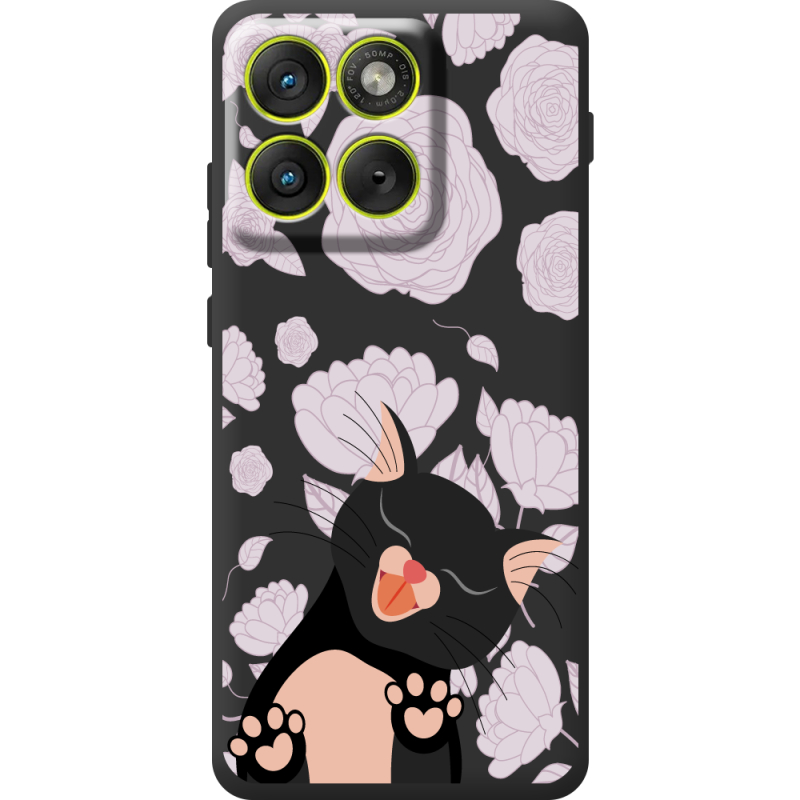 Прозорий чохол BoxFace Moto Edge 70 Meow