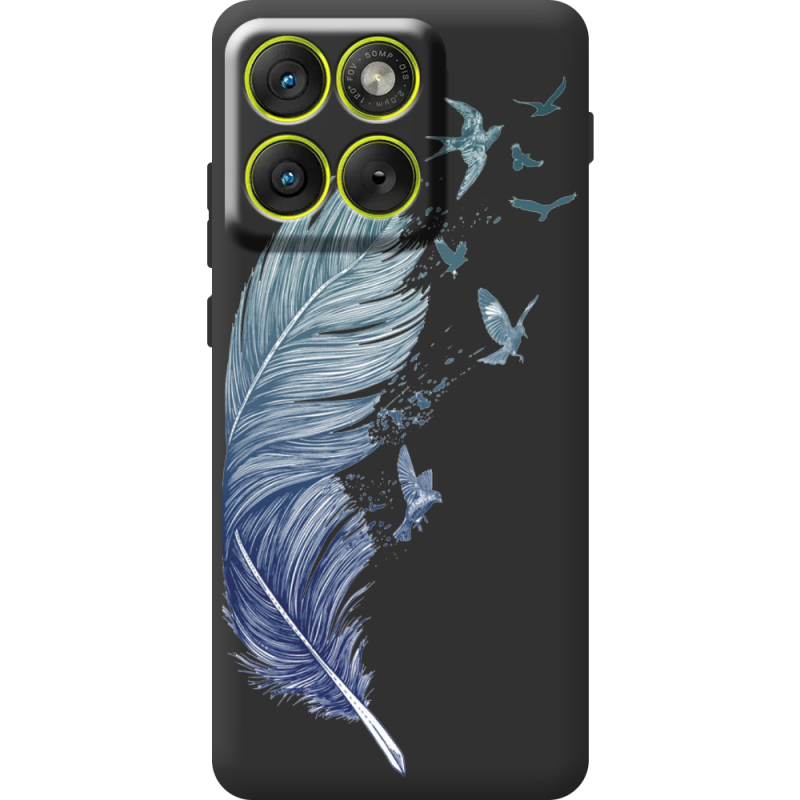 Прозорий чохол BoxFace Moto Edge 70 Feather