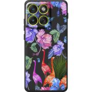 Прозорий чохол BoxFace Moto Edge 70 Flamingo