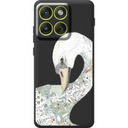 Прозорий чохол BoxFace Moto Edge 70 Swan