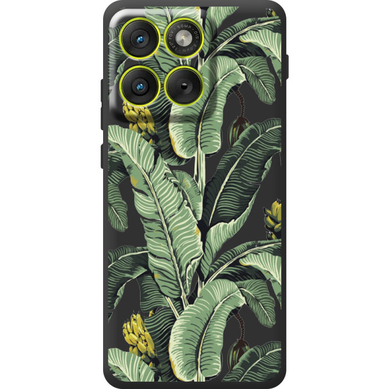 Прозорий чохол BoxFace Moto Edge 70 Banana Leaves