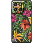 Прозорий чохол BoxFace Moto Edge 70 Tropical Flowers