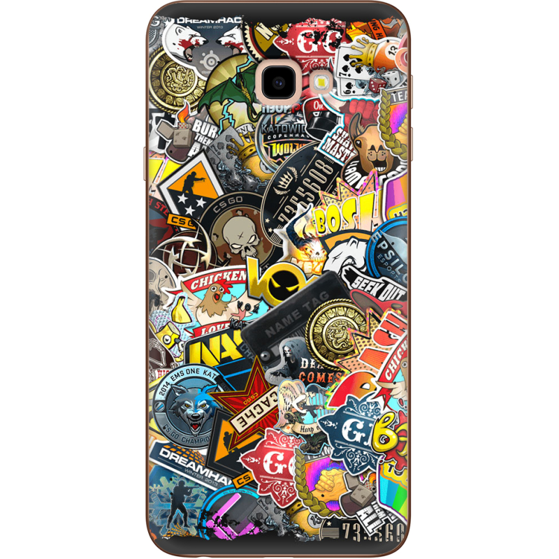 Чехол Uprint Samsung J415 Galaxy J4 Plus 2018 CS:Go Stickerbombing