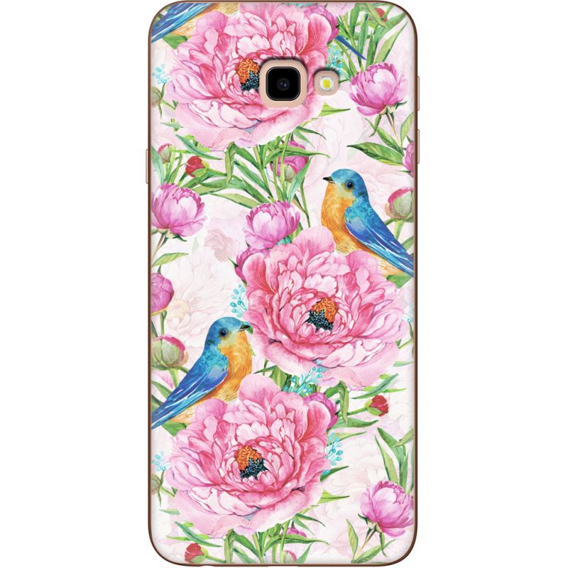 Чехол Uprint Samsung J415 Galaxy J4 Plus 2018 Birds and Flowers