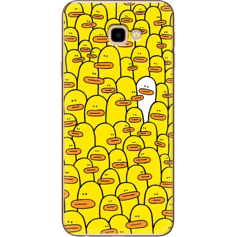 Чехол Uprint Samsung J415 Galaxy J4 Plus 2018 Yellow Ducklings