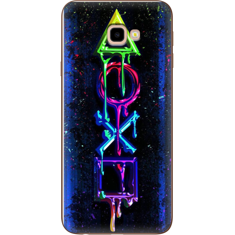 Чехол Uprint Samsung J415 Galaxy J4 Plus 2018 Graffiti symbols