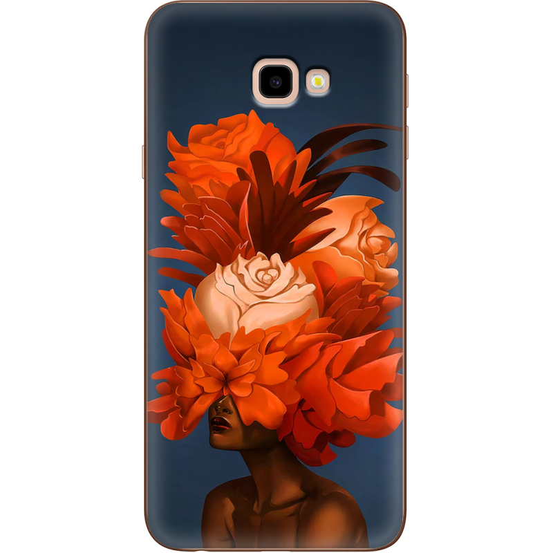 Чехол Uprint Samsung J415 Galaxy J4 Plus 2018 Exquisite Orange Flowers